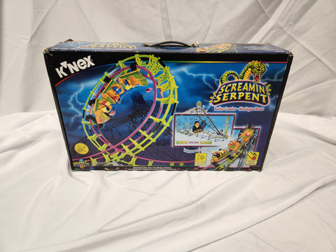 K'NEX 63153 Screamin' Serpent Roller Coaster 2002 VINTAGE Complete Rare.