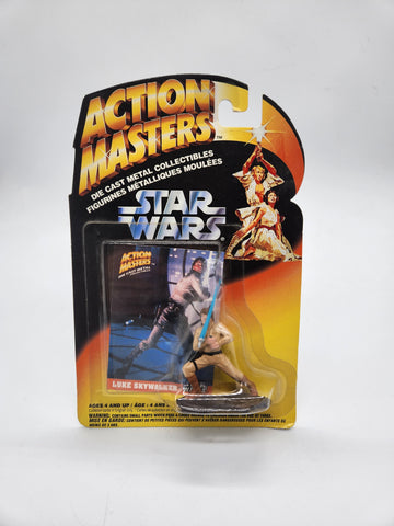 Star Wars Action Masters Die Cast Metal Collectible Luke Skywalker Kenner 1994.
