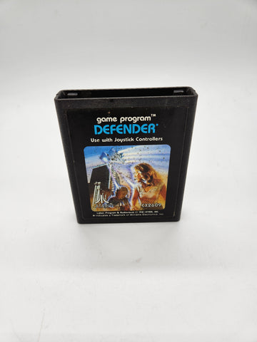 1981 Atari 2600 Defender Game - CX-2609 Blue Picture Label.