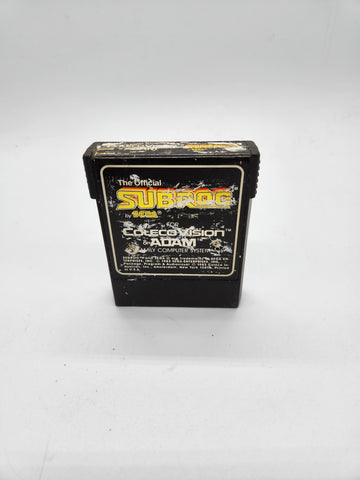 Subroc ColecoVision 1982 Authentic Video Game Cartridge Tested Sega Vintage 1983.