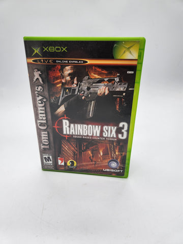 Tom Clancy's Rainbow Six 3 (Microsoft Xbox, 2003) Original Xbox.