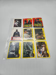1989 Topps Batman Picture Cards Series 2 Complete Set with 22 Stickers.
