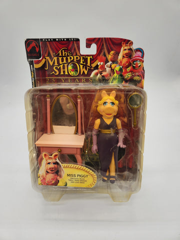Miss Piggy Action Figure Palisades Toys The Muppet Show Series 1 Short Hair New.