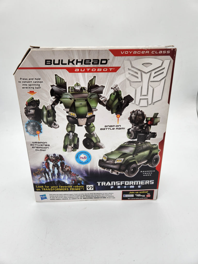 Transformers Prime Robots In Disguise Voyager Class Autobot Bulkhead R ...