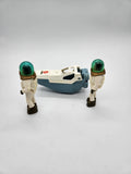 1979 Fisher Price Adventure People 325 Alpha Probe Space Shuttle And Astronauts.