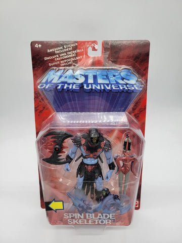 Masters of the Universe Spin Blade Skeletor Figure 2002 Mattel No B2043.