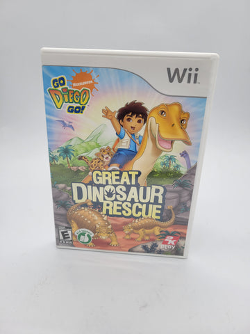 Go Diego Go Great Dinosaur Rescue, Nintendo Wii.