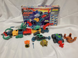 Vtg 1996 ToyBiz Battle Builders Motorized System 4000 Mega Rig 100% Works Clean.