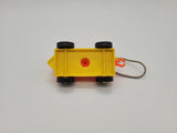 Vintage Fisher Price Airport #996 1972 Red and Yellow Jet Fuel Tanker.