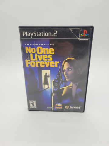 The Operative No One Lives Forever Sony PlayStation 2, PS2.