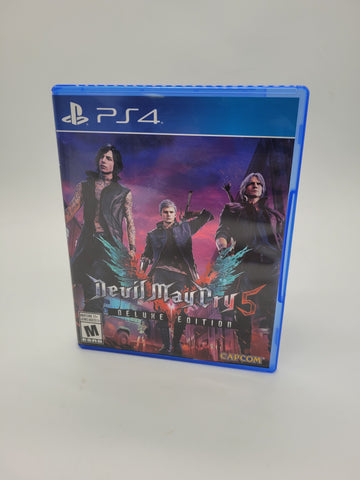 Devil May Cry 5 Deluxe Edition PlayStation 4 PS4 PS5.