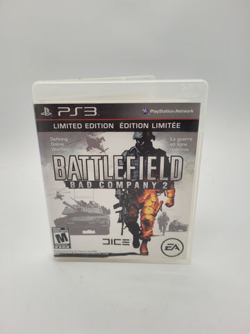 PS3 Battlefield Bad Company 2 Limited Edition.