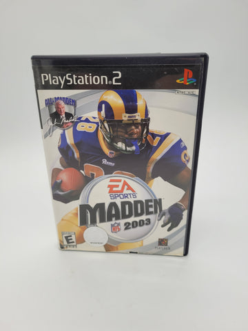 Madden NFL 2003 (Sony PlayStation 2, 2002) PS2.