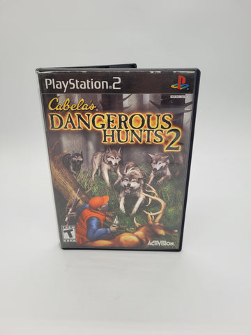 Cabela's Dangerous Hunts 2 (Sony PlayStation 2, 2005) PS2.