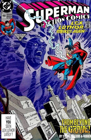 Superman #668 Lex Luthor Strikes Again 1991
