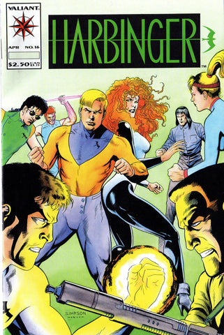 Harbinger issue #16 Valiant Comics