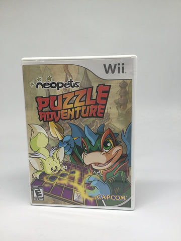 Neopets Puzzle - Adventure Nintendo Wii.