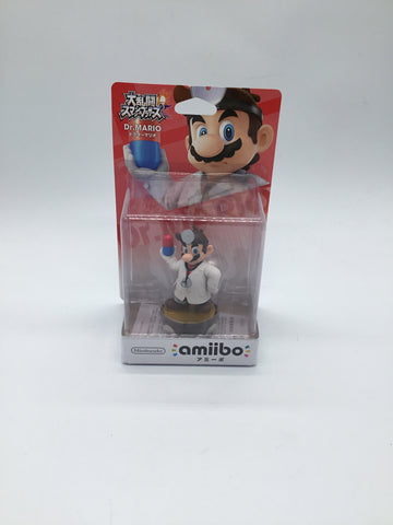 Nintendo Amiibo Super Smash Bros Dr. Mario Boxed NIB