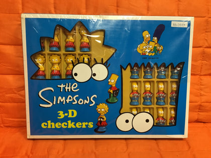 The Simpsons 3D Checkers sealed