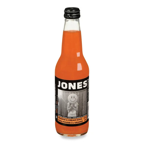 Jones Soda Orange & Cream Soda.