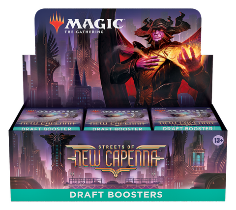 MTG STREETS OF NEW CAPENNA DRAFT BOOSTER PACKS.